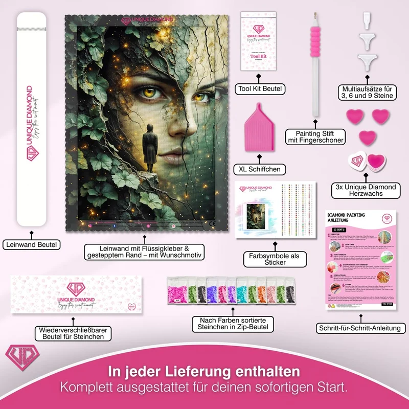 5D Diamond Painting – Forest Soul
