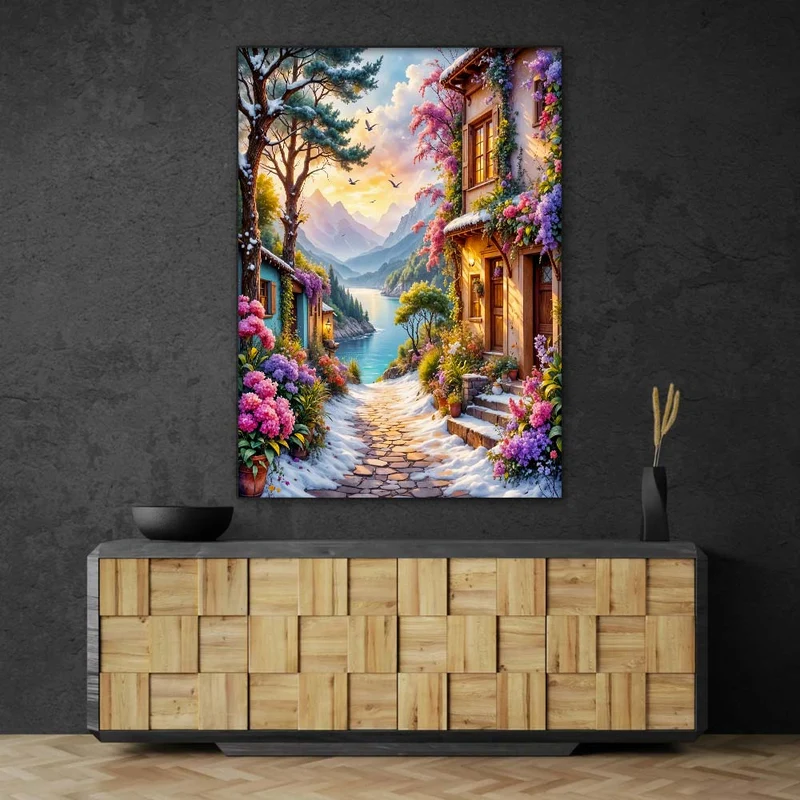5D Diamond Painting – Pfad zum Licht