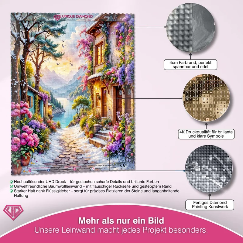 5D Diamond Painting – Pfad zum Licht