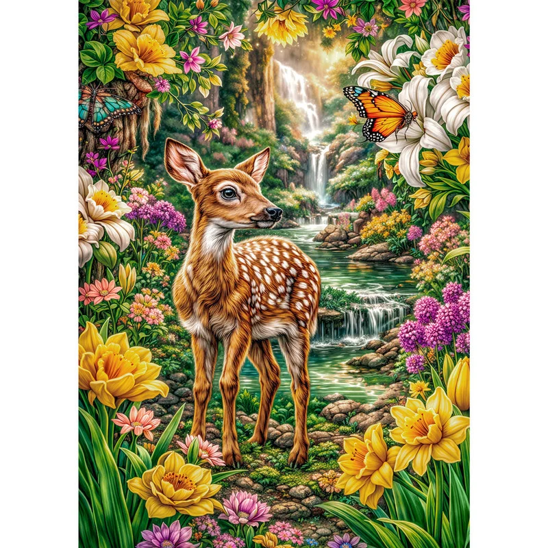 5D Diamond Painting – Garden of Grace
