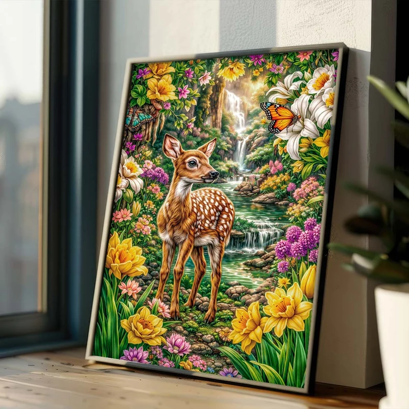 5D Diamond Painting – Garden of Grace