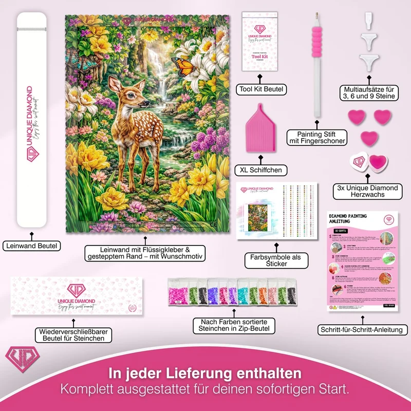 5D Diamond Painting – Garden of Grace
