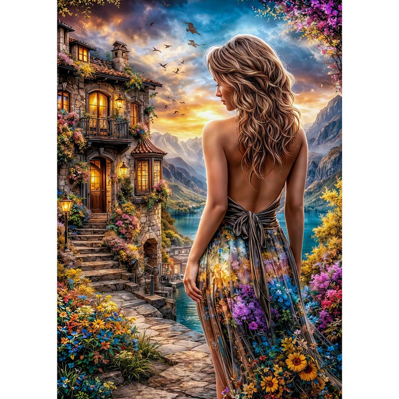 5D Diamond Painting – Whispering Dusk