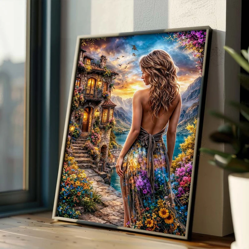 5D Diamond Painting – Whispering Dusk
