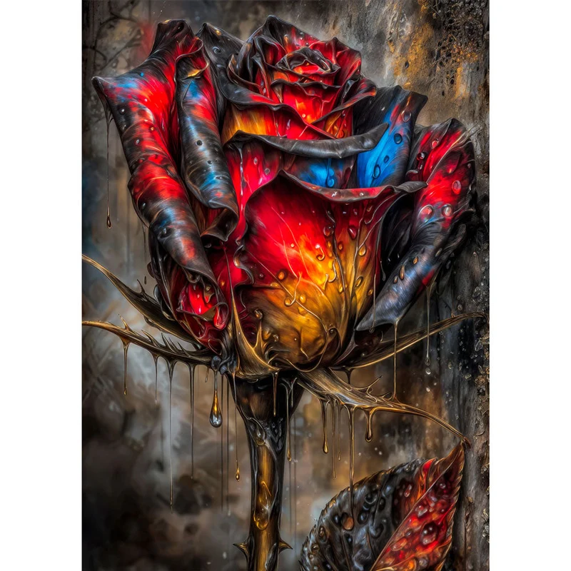 5D Diamond Painting – Ember Rose