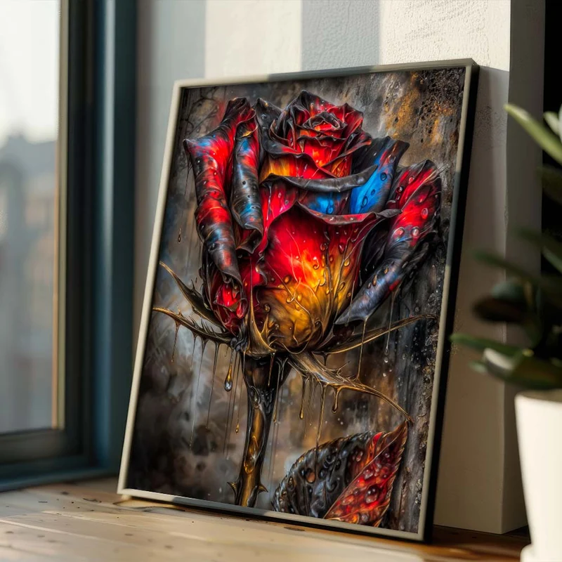 5D Diamond Painting – Ember Rose