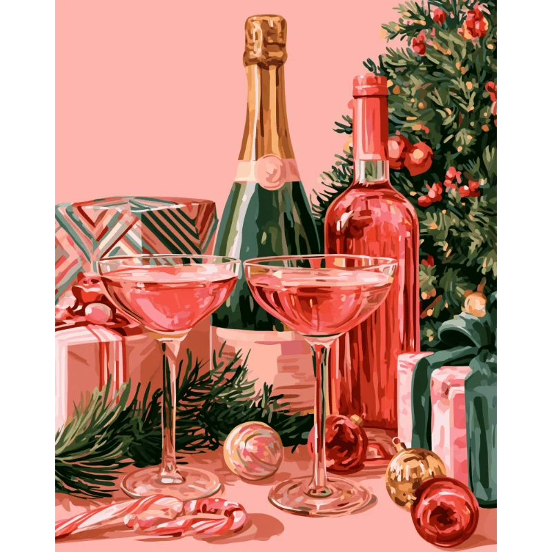 Rosé-Weihnachten