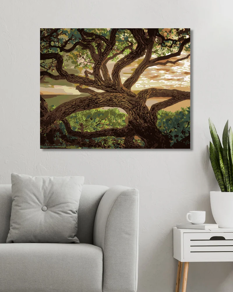 Diamond painting - ALTER BAUM (DENNIS FRATES)