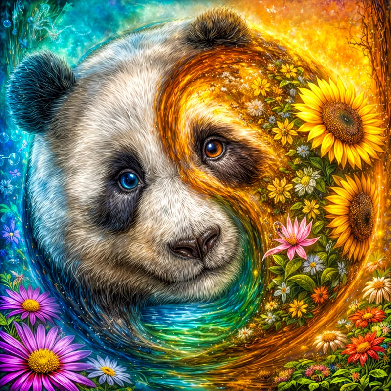 5D Diamond Painting – Yin & Bloom