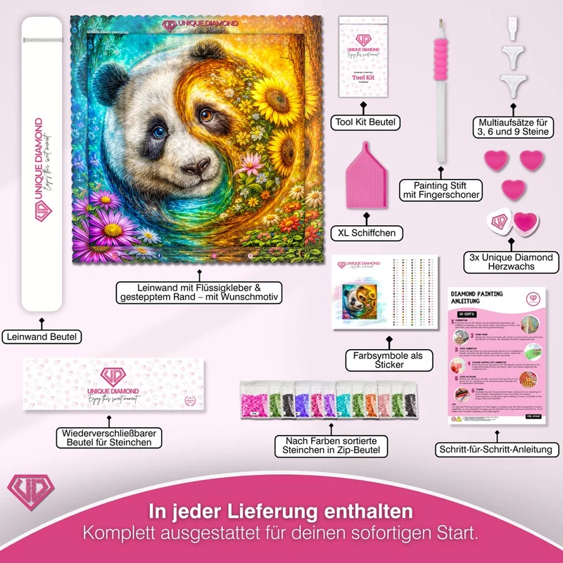5D Diamond Painting – Yin & Bloom