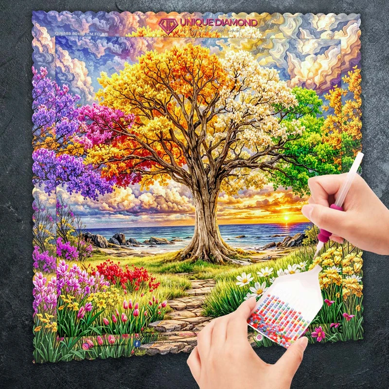 5D Diamond Painting – Seasons of Life