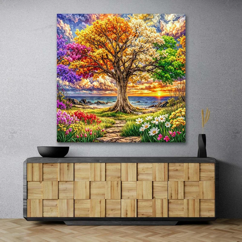 5D Diamond Painting – Seasons of Life