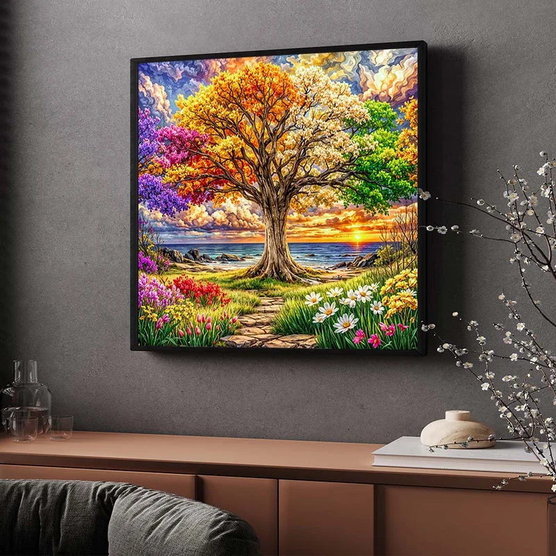 5D Diamond Painting – Seasons of Life