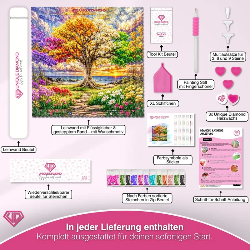 5D Diamond Painting – Seasons of Life