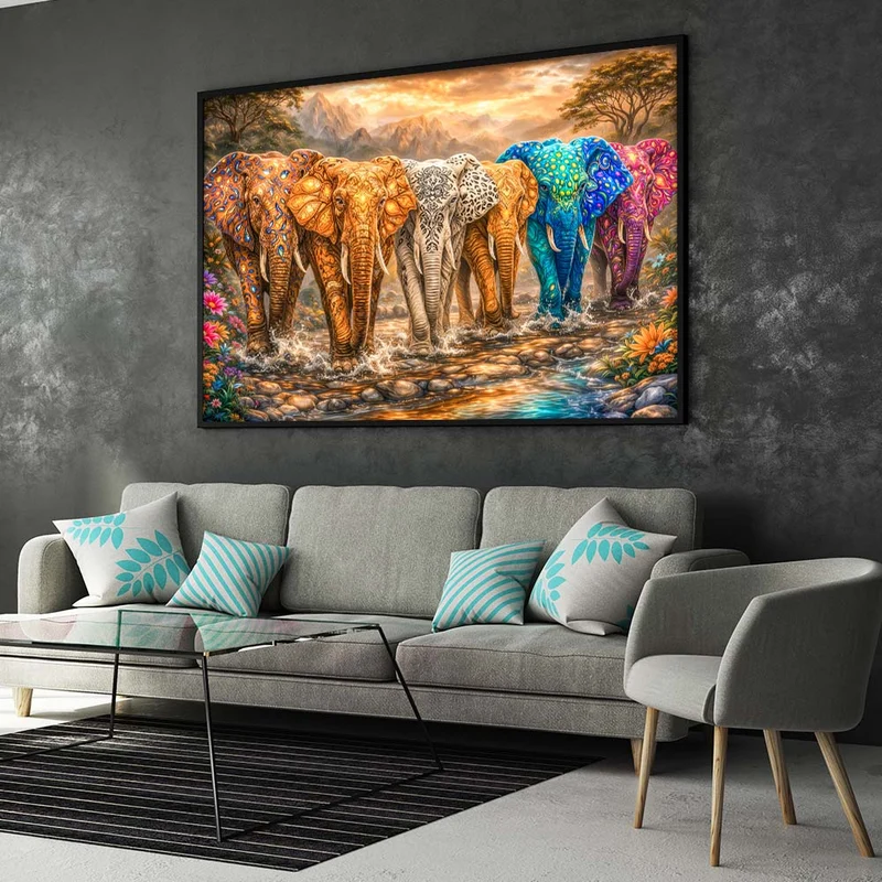 5D Diamond Painting – March of Colors