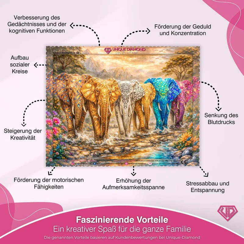 5D Diamond Painting – March of Colors