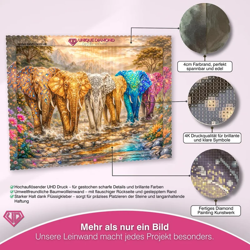 5D Diamond Painting – March of Colors