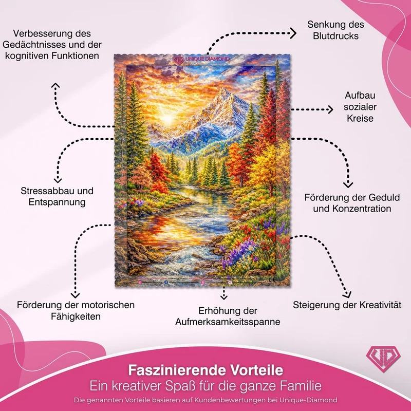 5D Diamond Painting – Emberpeak Serenity