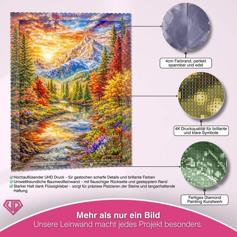 5D Diamond Painting – Emberpeak Serenity