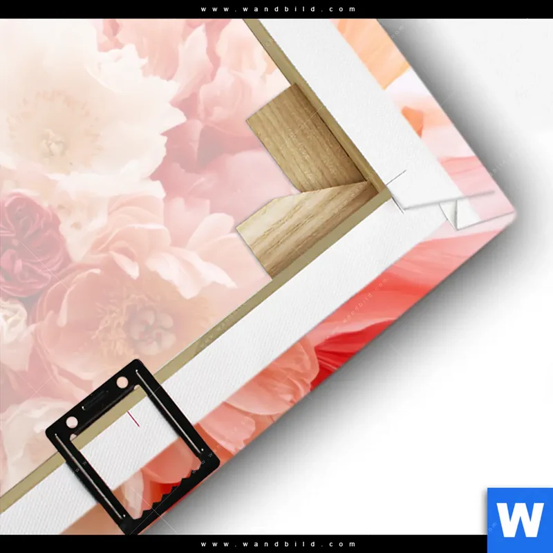 Leinwandbild | Florale Explosion | Hochformat