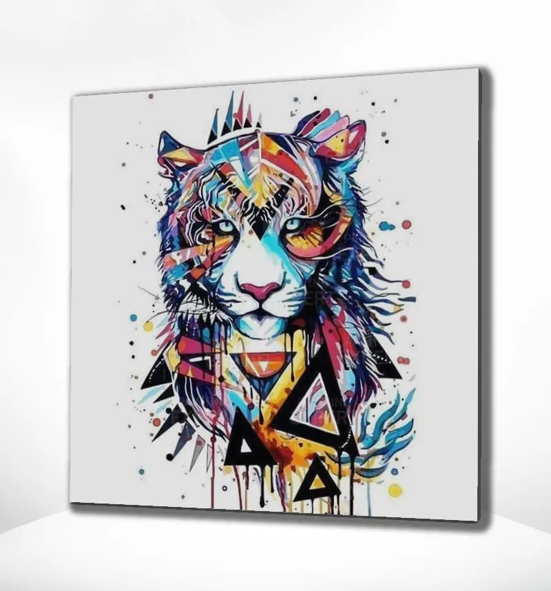 Malen nach Zahlen Tiger