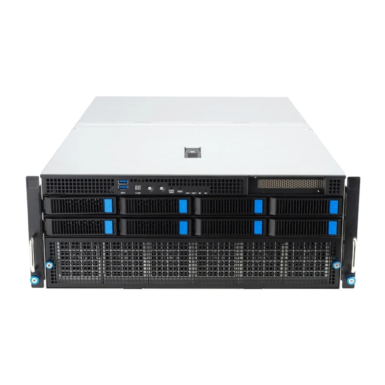 ASUS ESC8000A-E12 4U Rackmount Dual 9004 Series AMD EPYC GPU Server - 8x Hot-Swap Bays - 8x GPU Support - Redundant PSU