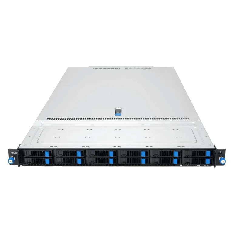 ASUS RS700A-E13-RS12U 1U Rackmount Dual 9005 Series AMD EPYC Server - 12x All-Flash Hot-Swap Bays - Redundant PSU