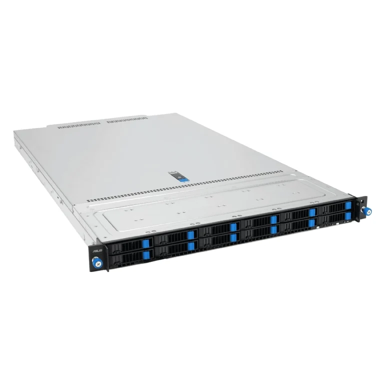 ASUS RS700A-E13-RS12U 1U Rackmount Dual 9005 Series AMD EPYC Server - 12x All-Flash Hot-Swap Bays - Redundant PSU