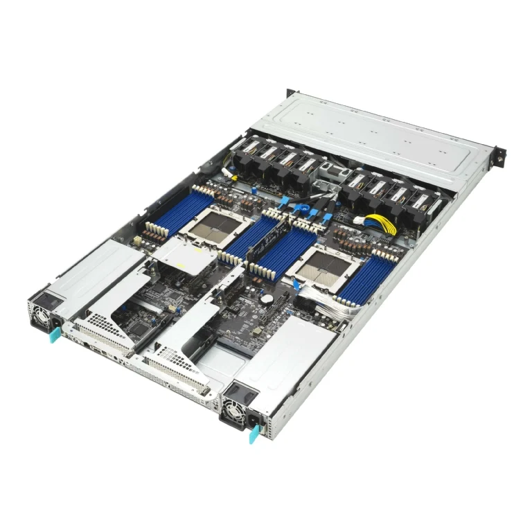 ASUS RS700A-E13-RS12U 1U Rackmount Dual 9005 Series AMD EPYC Server - 12x All-Flash Hot-Swap Bays - Redundant PSU