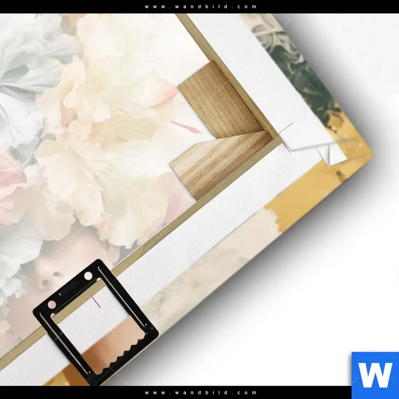 Leinwandbild | Florale Diva | Querformat