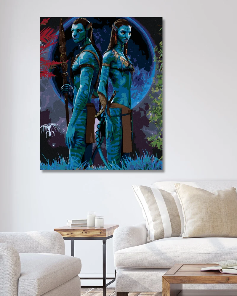 Diamond painting - DIE HALTUNG DER PANDORIANER (Avatar)