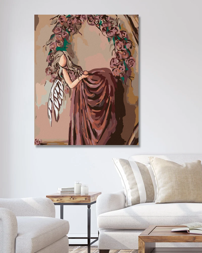 Diamond painting - DER HERR IST AUF MEINER SEITE