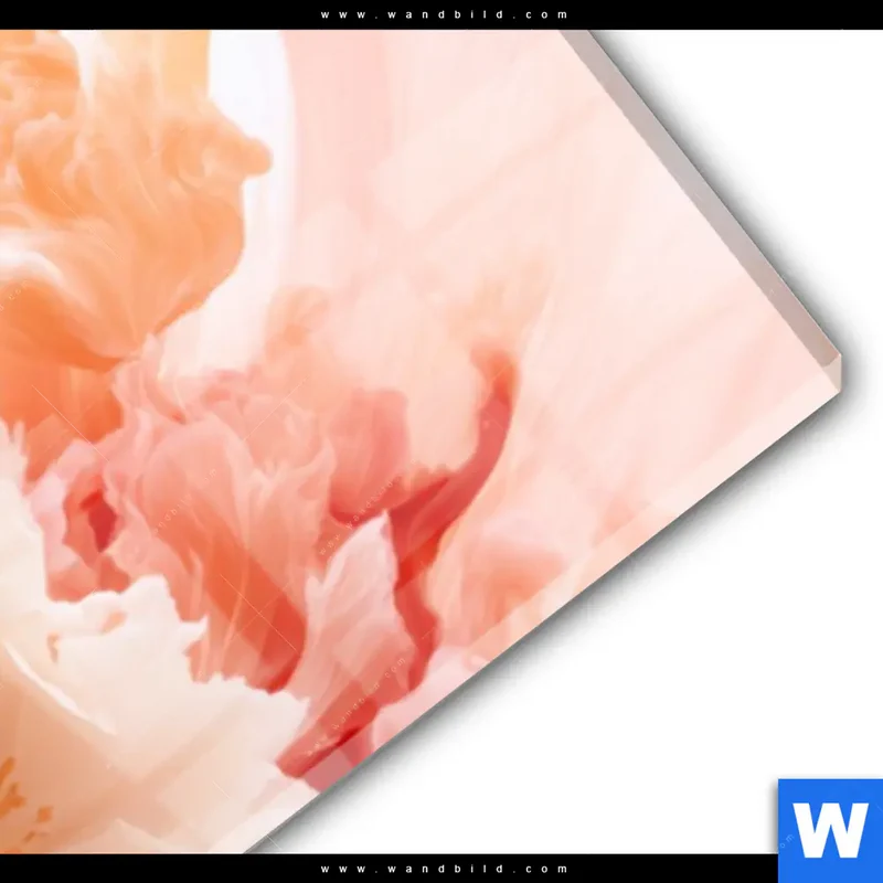 Acrylglasbild | Florale Explosion | Panorama