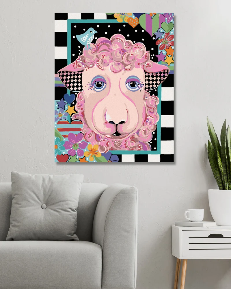 Diamond painting - SCHÄFCHEN (JONNA JAMES)