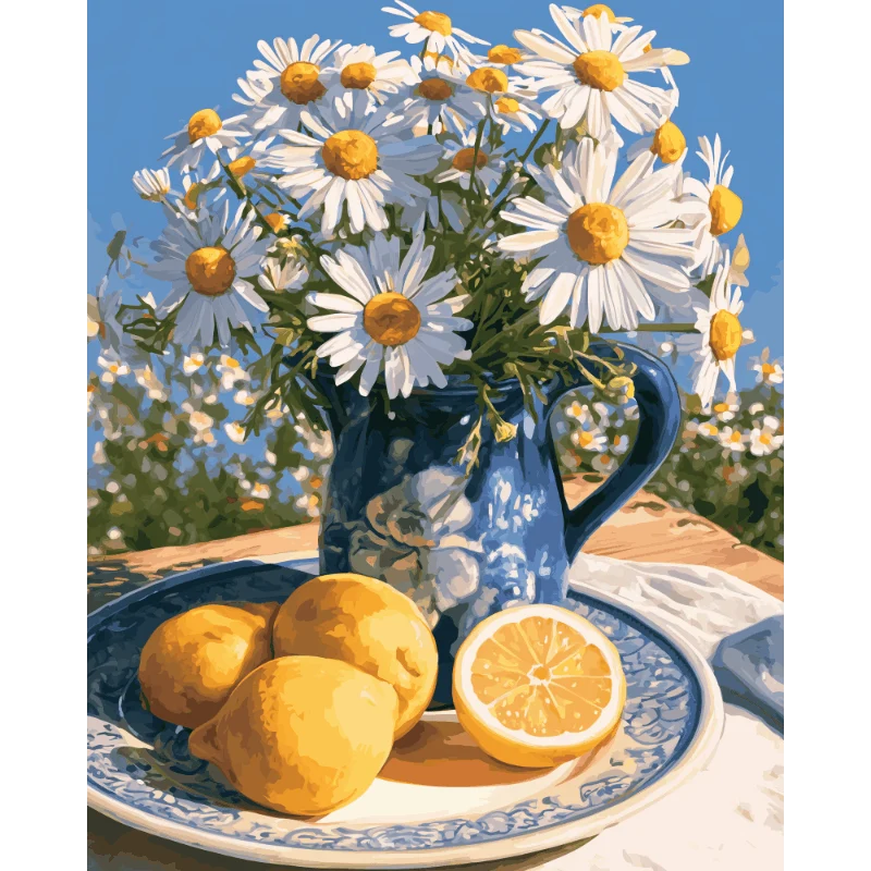 Sonnige Gänseblümchen