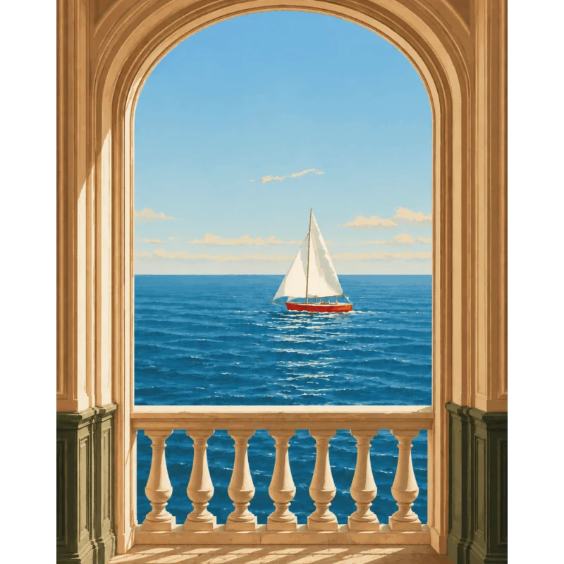 Bogen mit Segeltörn