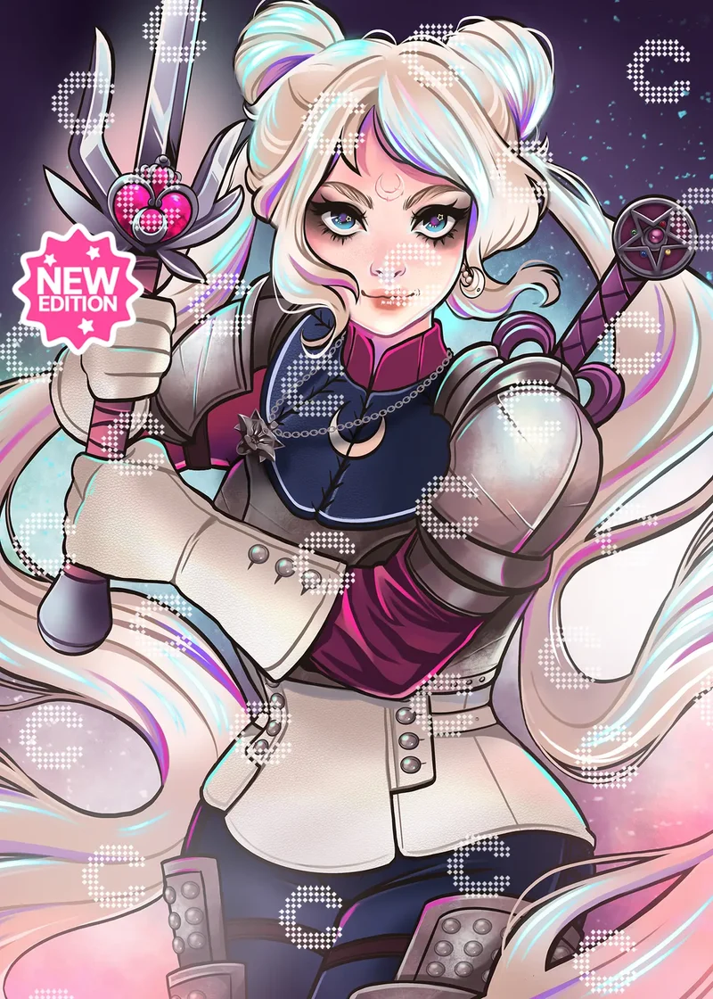 Diamond Painting - Mahou.Shoujo - Moon Warrior