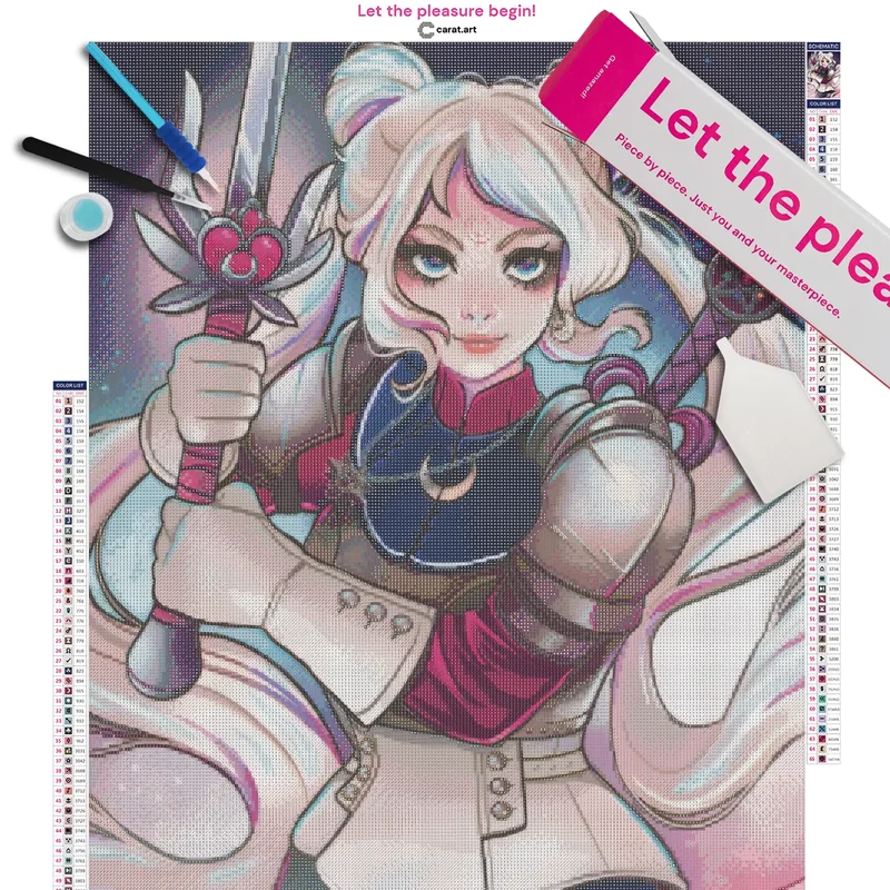 Diamond Painting - Mahou.Shoujo - Moon Warrior