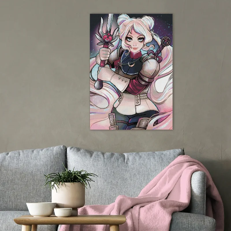 Diamond Painting - Mahou.Shoujo - Moon Warrior