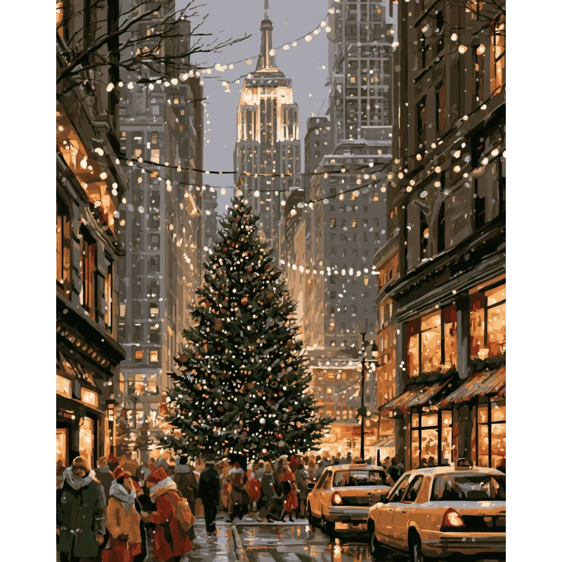 NYC Weihnachtsbeleuchtung