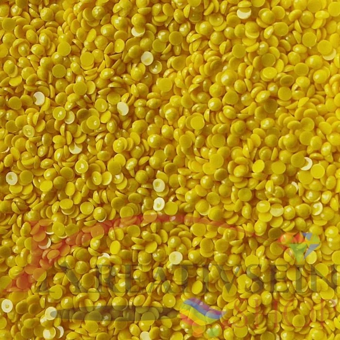 DMC 444 Lemon DK- runde Steine - Diamond Painting