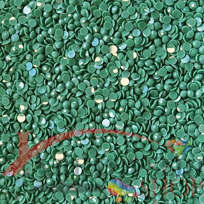 DMC 505 Grass Green DK - runde Steine - Diamond Painting