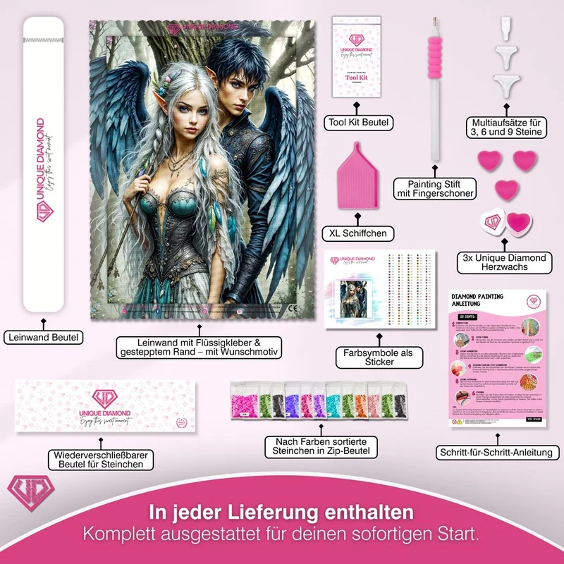 5D Diamond Painting – Wings of Destiny