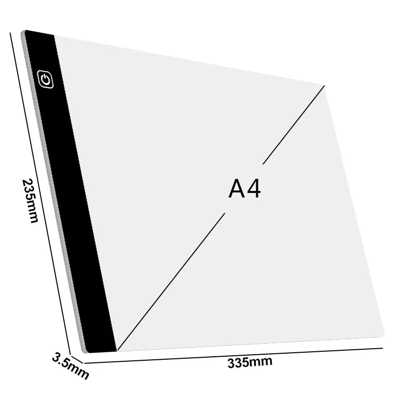 LED-Pad Unterlage A4 - Diamond Painting