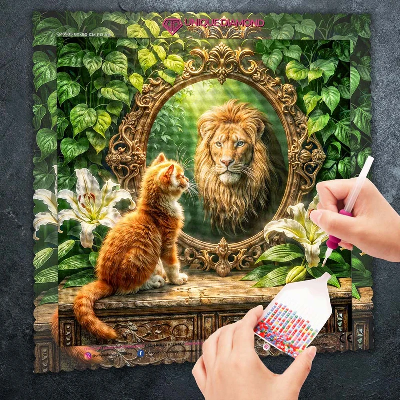 5D Diamond Painting – Spiegelmut