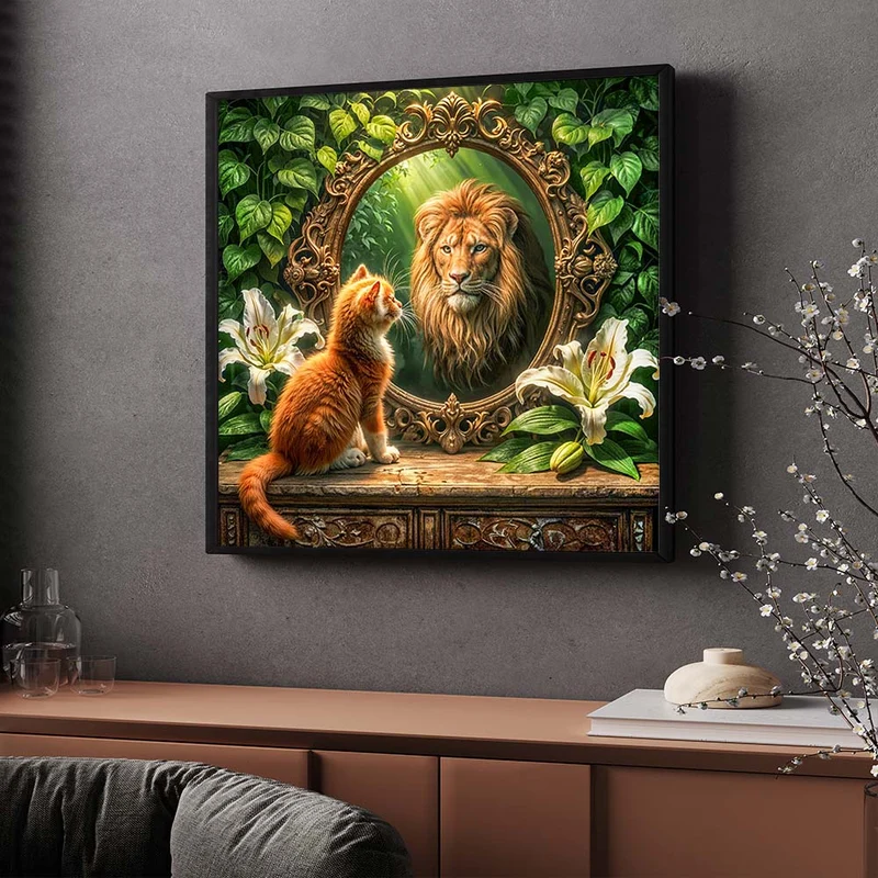 5D Diamond Painting – Spiegelmut