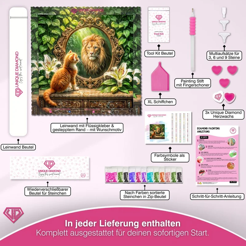 5D Diamond Painting – Spiegelmut
