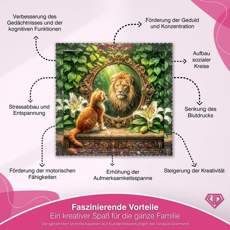 5D Diamond Painting – Spiegelmut