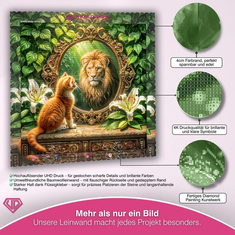 5D Diamond Painting – Spiegelmut