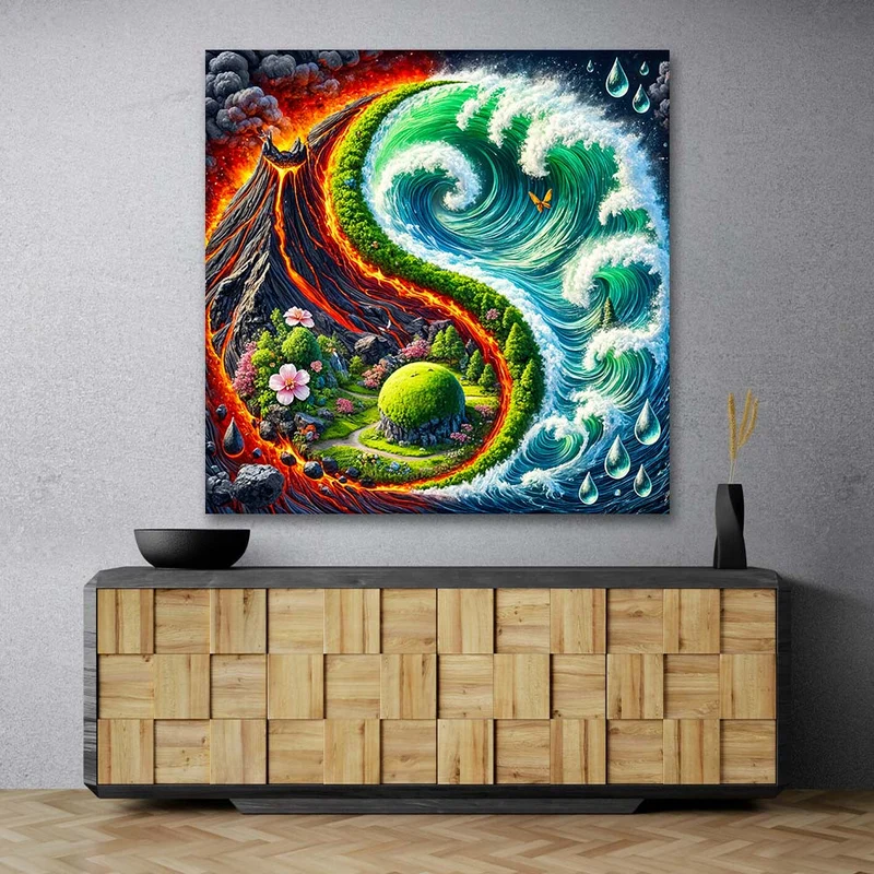 5D Diamond Painting – Elementarlicht